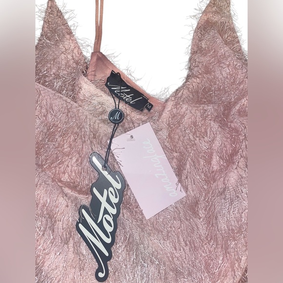 Motel Rocks Pink Backless Dress - Picture 6 of 7